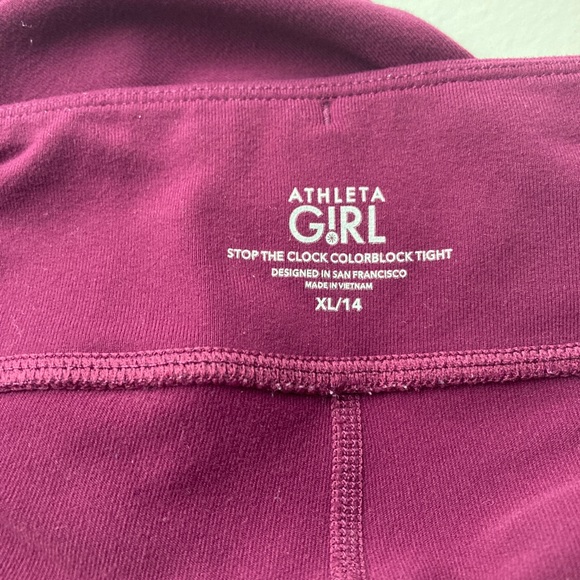 Athleta Girl Stop the Clock Colorblock Tight - Picture 6 of 9